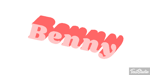 Benny Texteffekt