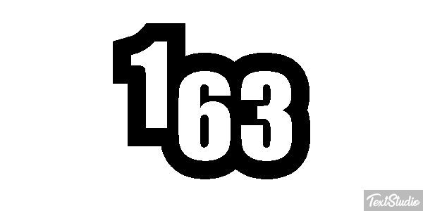 163 Text effect