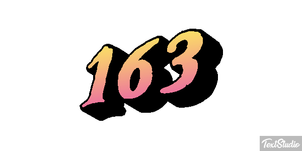 163 Text effect