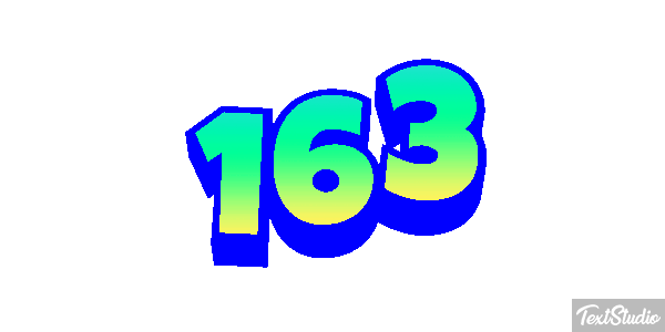 163 Text effect