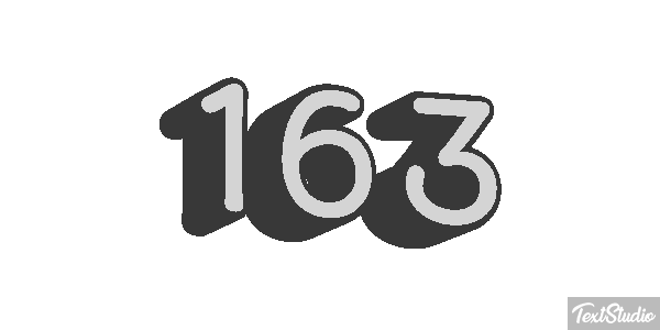 163 Text effect