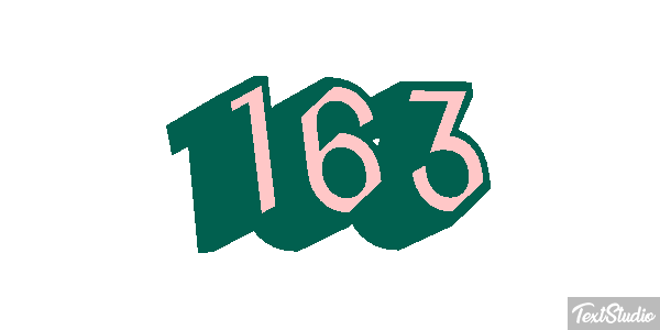 163 Text effect