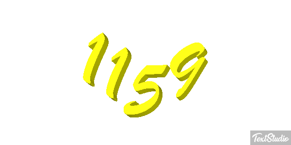 1159 Efekt tekstowy