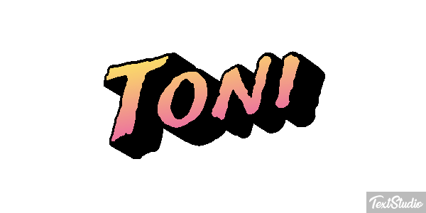 Toni Effet de texte