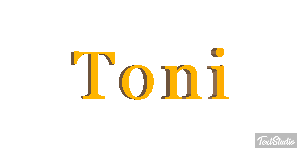 Toni Effet de texte