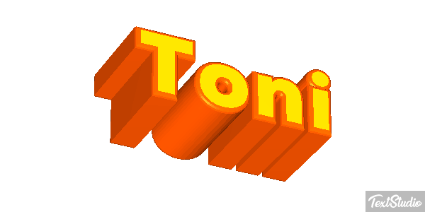 Toni Effet de texte