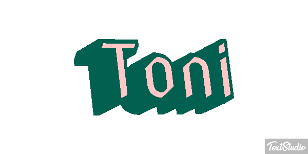 Toni Effet de texte