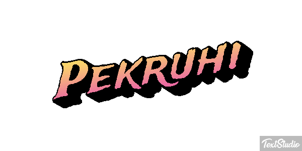 Pekruhi Text effect