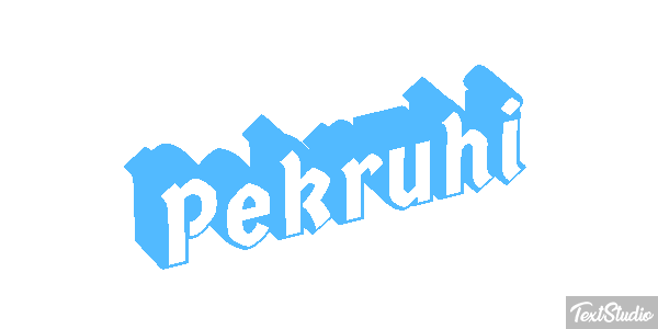 Pekruhi Text effect