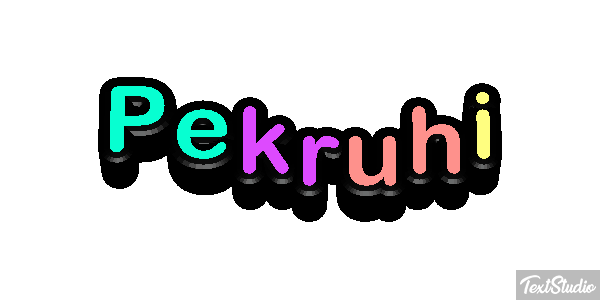 Pekruhi Text effect