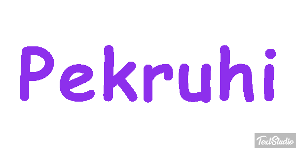 Pekruhi Text effect