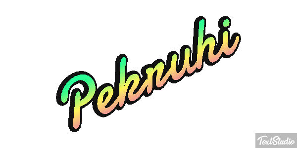 Pekruhi Text effect