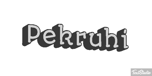 Pekruhi Text effect