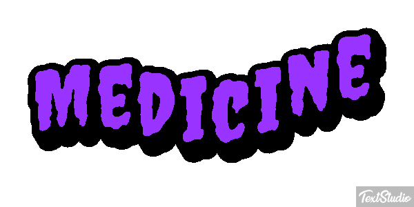 Medicine Effetto testo