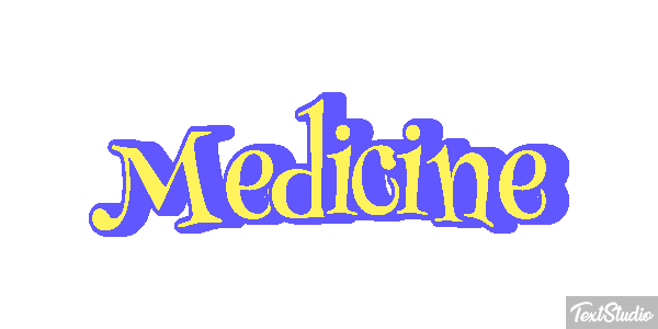 Medicine Effetto testo