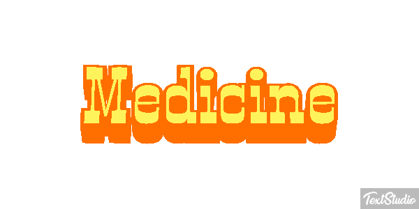Medicine Effetto testo
