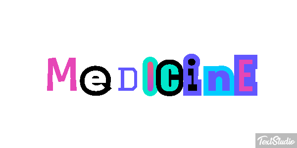 Medicine Effetto testo