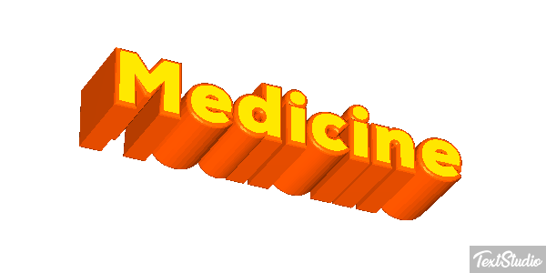 Medicine Effetto testo