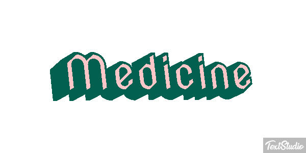Medicine Effetto testo
