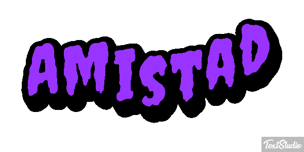 Amistad Текстовый эффект