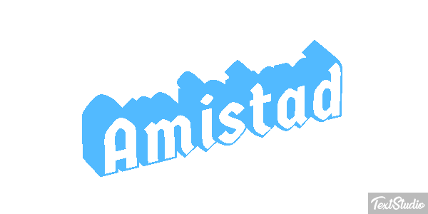 Amistad Текстовый эффект