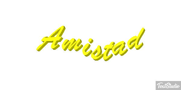 Amistad Текстовый эффект