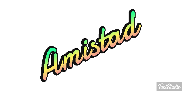 Amistad Текстовый эффект