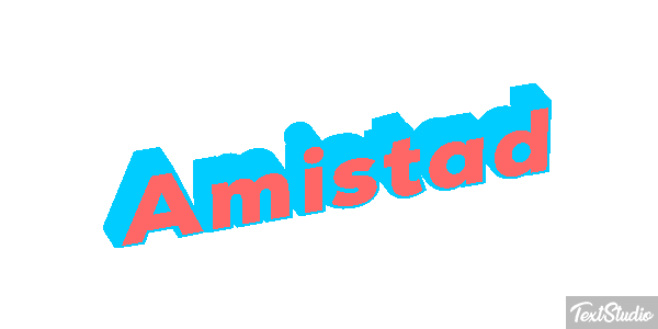 Amistad Текстовый эффект