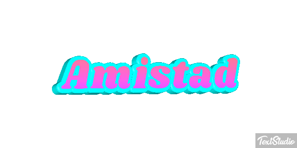 Amistad Текстовый эффект