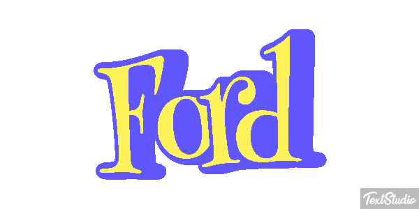 Ford Effet de texte