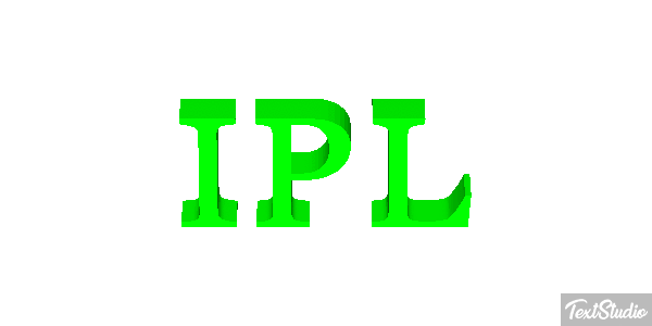 IPL Effetto testo