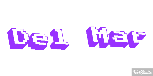 Del Mar Efekt tekstowy