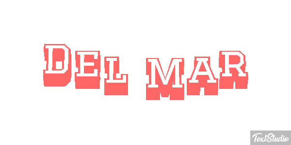 Del Mar Efekt tekstowy