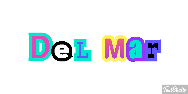 Del Mar Efekt tekstowy