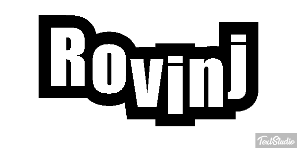 Rovinj Efekt tekstowy