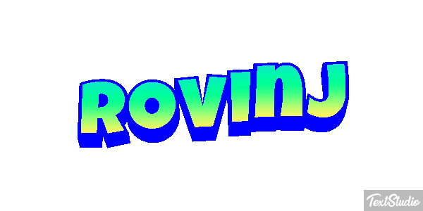 Rovinj Efekt tekstowy