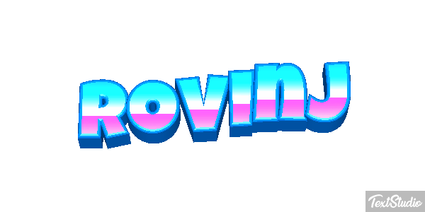 Rovinj Efekt tekstowy