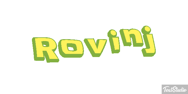 Rovinj Efekt tekstowy