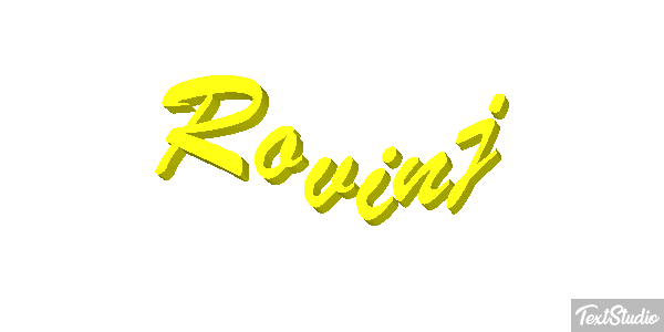 Rovinj Efekt tekstowy