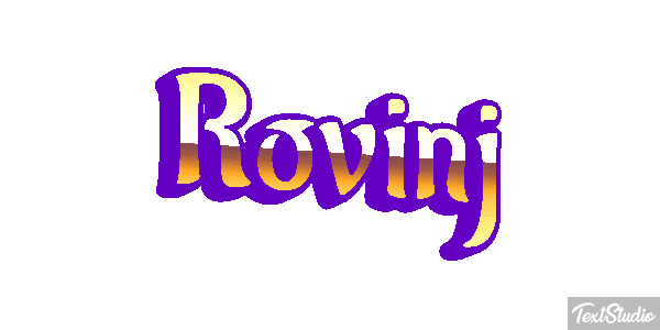 Rovinj Efekt tekstowy