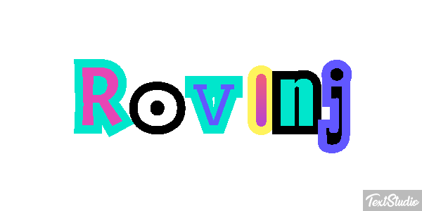 Rovinj Efekt tekstowy