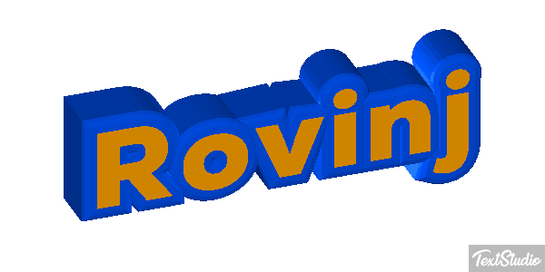 Rovinj Efekt tekstowy