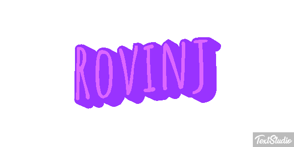 Rovinj Efekt tekstowy