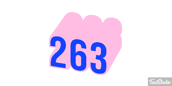 263 Текстовый эффект