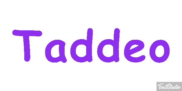 Taddeo Effetto testo