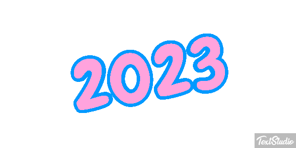 2023 Text effect