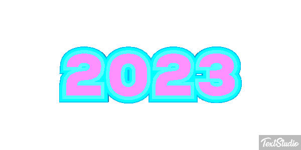 2023 Text effect