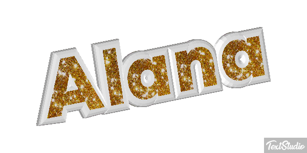 Alana Efecto de texto