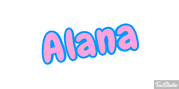 Alana Efecto de texto
