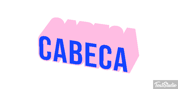 Cabeça Efeito do texto